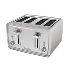 4-Slice Extra Wide Toaster, in Stainless Steel TR4900SSD Black + Decker