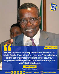 Jaji Mkuu Mstaafu David Maraga, anasema iwapo wizi wa mali ya umma utakoma  basi changamoto nyingi zinazolikumba taifa zitatatuliwa. #HapaNdipo