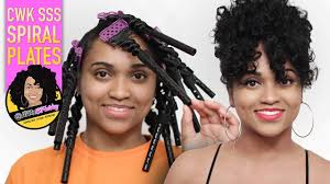 Your curl pattern is also identified by the shape that the strands of hair make, whether they kink, curve, or wind around themselves into spirals, says hairstylist vernon françois. Spiral Curls On Natural Hair Youtube