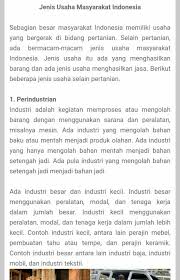 Berikut ini adalah 15 jenis usaha jasa paling dibutuhkan di tahun 2020. Jawab Nah 1 Apa Jenis Jenis Usaha Dalam Masyarakat 2 Apa Ciri Ciri Dari Setiap Jenis Usaha Brainly Co Id