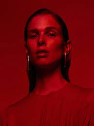 Karin Westerlund Red Portrait Studio Photography Fashion Fashion Photography Editorial