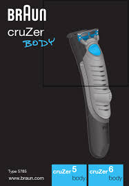 Braun Cruzer Body 5 Manual Pdf Download Manualslib