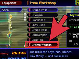 It is one of the most powerful keyblades, and requires an incredible amount of effort to obtain in each game. How To Make The Ultima Weapon In Kingdom Hearts 1 10 Steps