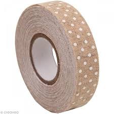 Fabric Tape Patchwork Family Beige A Pois Blancs 15 Mm X 5 M Tissu Thermocollant Creavea Washi Tape Masking Tape Washi
