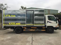 Kích thước thùng xe tải 1.4 tấn, 2.5 tấn, 3.5 tấn, 5 tấn, 8 tấn