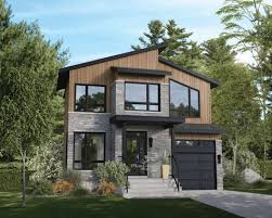 Cette Jolie Maison A Etage Est Ideale Pour Un Petit Terrain Et Un Petit Budget Elle Offre Une Surface Habitable De 1 457 Pieds Plan Maison Jolie Maison Maison