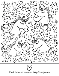 Your body will relax as you spend more time coloring. Unicorn Coloring Page Xo Lp