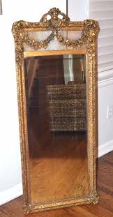 $10.00 coupon applied at checkout save $10.00 with coupon. Exquisite Antique Gold Gilt Full Length Mirror Carved Swag Roses And Mesh 1900990016