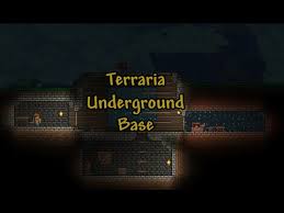 › verified 4 days ago. Terraria Underground Base For Starters Youtube