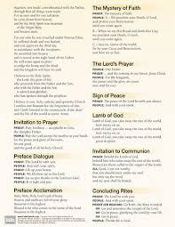 Mass Prayers Responses Catholic Mass Prayers Catholic Prayers Daily Catholic Prayers