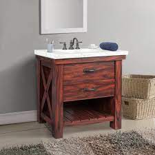 Get the best deals on red single sink vanity bathroom vanities when you shop the largest online selection at ebay.com. Millwood Pines Marielle 36 Single Bathroom Vanity Set Reviews Wayfair