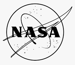 The official seal was developed by a nasa lewis research the logo of naca featured a stylized badge with wings. Black And White Nasa Logo Hd Png Download Kindpng