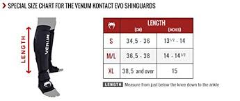 venum kontact evo shin guards