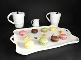 Plateau En Porcelaine De Limoges Mug Pepe En Porcelaine Et Pot De Sevre Gourmandise Cafe Gourmand Service A Cafe