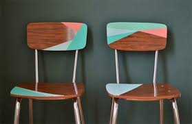12 Rad Color Block Furniture Tutorials Painted Chairs Furniture Diy Decor