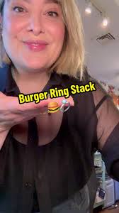 Nadine Chesse Burger Ring