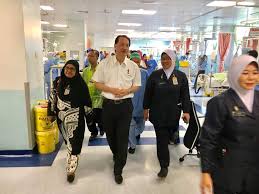 Hospital sultanah nora ismail, pilsētas batupahata slimnīcas un medicīnas iestādes rajonā. Pada Pagi Ahad Ini Saya Telah Noor Hisham Abdullah Facebook