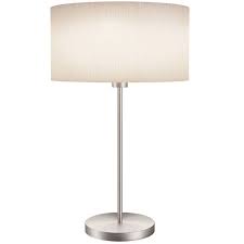 This brushed nickel buffet table lamp endeavors a elegant lamp. Satin Nickel Table Lamp Nickel Table Lamps Table Lamp Lamp