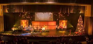 Christmas stage idea church stage decor | heaven stage set. December 2013 Page 2 Churchtecharts