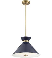 Savoy house 7 2416 3 161 lamar light 18 inch navy blue with brass accents dar cristin 4 light ceiling pendant navy and brass lighting direct. Savoy House 7 2416 3 161 Lamar 3 Light 18 Inch Navy Blue With Brass Accents Pendant Ceiling Light In Navy Blue Brass