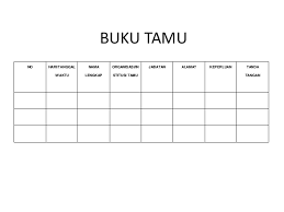 Bagaimana contoh format buku penduduk sementara desa? Format Buku Tamu Desa Cara Golden