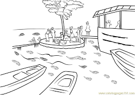 These coloring pages are based on the artwork of leonardo da vinci, claude monet, henri rousseau, and picasso. Bain A La Grenouillere Coloring Page For Kids Free Andy Warhol Printable Coloring Pages Online For Kids Coloringpages101 Com Coloring Pages For Kids