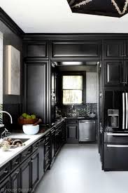 Black Is Back The New 10 Year Trend In 2020 Small Condo Kitchen Black Kitchens Traditional Kitchen Design