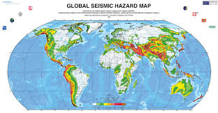 Global Seismic Hazard Map Hazard Map Map Seismic
