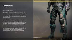 Bungie.net is the internet home for bungie, the developer of destiny, halo, myth, oni, and marathon, and the only place with official bungie . Destiny 2 Orpheus Rig Exotic Hunter Boots Shacknews