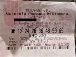 Horarios de quinielas ciudad y bs. Ganador De La Poceada Estuve A Punto De Cambiar La Jugada Pero Mi Esposa Me Aseguro Que Ese Era El Numero De La Suerte I P Lyc S E Misiones I P Lyc S E Misiones