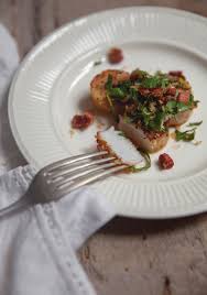 Scallop Chorizo Crumble Trois Fois Par Jour Recipe Shellfish Recipes Scallops And Chorizo Recipes