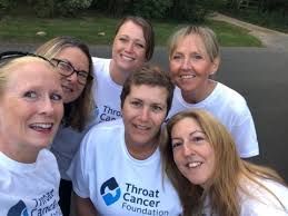 The bad of my throat cancer treatment there are absolutely no words that can describe being diagnosed with cancer. Throat Cancer Survivor Completes Gruelling 26 Mile Walk For Throat Cancer Foundation Throat Cancer Foundation