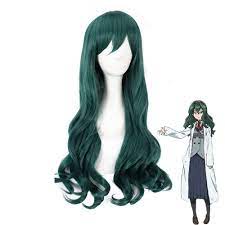 Amazon.com: AHJSN apply to Shimoneta to Iu Gainen ga Sonzai Fuwa Hyouka  Dark Green Curly Long High Temperature Synthetic Hair Cosplay Wigs +Wig Cap  : Everything Else