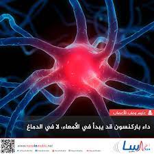 Parkinson's disease is a brain disorder that gets worse over time. Ù†Ø§Ø³Ø§ Ø¨Ø§Ù„Ø¹Ø±Ø¨ÙŠ Ø¯Ø§Ø¡ Ø¨Ø§Ø±ÙƒÙ†Ø³ÙˆÙ† Ù‚Ø¯ ÙŠØ¨Ø¯Ø£ ÙÙŠ Ø§Ù„Ø£Ù…Ø¹Ø§Ø¡ Ù„Ø§ ÙÙŠ Ø§Ù„Ø¯Ù…Ø§Øº