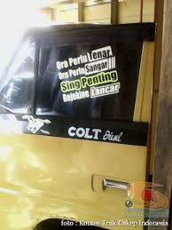 Jun 07, 2021 · silakan tunggu, kata salah satu pekerja di sana. Kata Kata Lucu Di Kaca Mobil Pick Up