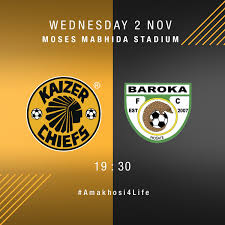 Now let's look at what form the teams are in now. Kaizer Chiefs On Twitter Next Kaizer Chiefs Match Kaizer Chiefs Vs Baroka Fc Tickets Are On Sale For R60 At Computicket Absaprem Amakhosi4life Https T Co Xm4foiycy9