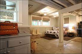 In order to convert this space into a bedroom, start by framing the walls. Creating An Airbnb Worthy Basement Renovation Inside Arciform