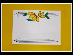Diy Front Page Border Design With Sketch Pens Border Design For Project File Border Design New 477 Page Borders Design Border Design Colorful Borders Design Many artists and designers prefer to loosely sketch ideas before refining them later on. diy front page border design with