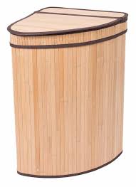 This hamper can hold up to 2.2 bushels of clothing and has a lightweight polyethylene construction to make transporting clothing from your bedroom to your laundry room and back simple. China High Quality Corner Bamboo Laundry Corner Laundry Hamper With Lid Removable Liners China Bamboo Products And Bamboo Box Price