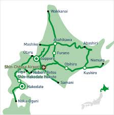 This is a map of hokkaido, you can show street map of hokkaido, show satellite imagery(with the tsugaru strait separates hokkaido from honshu. Hokkaido Rail Pass Buy Now Japan Rail Pass