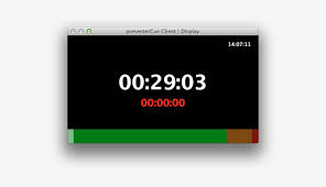 Slideshow timer is best used with powerpoint and similar presentation software. Presentercue Mac Client Countdown Timer Presentation Transparent Png 594x408 Free Download On Nicepng