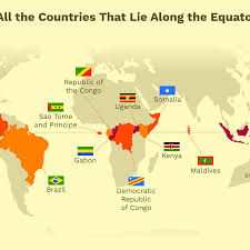 Equator through africa são tomé e príncipe, africa, gabon. Countries That Lie On The Equator