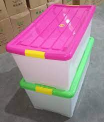 Selain itu ada berbagai macam kelebihan dari menggunakan lemari pakaian plastik. Container Box Hongta Sb 130 Ltr Lazada Indonesia
