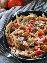 Creamy Cajun Chicken Pasta A Easy One Pot Meal A Gouda Life Recipe Cajun Chicken Pasta Creamy Pasta Dinner Recipes Cajun Chicken Pasta