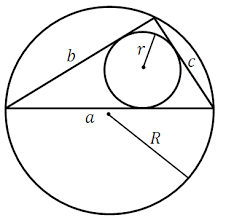 În acest triunghi, unghiul mon are măsura de 60 de grade, prin urmare triunghiul este echilateral și mn=om=on=18 cm. Formula Pentru Raza Cercului Inscris In Termeni De Laturi Cum Se GÄƒseÈ™te Raza Unui Cerc