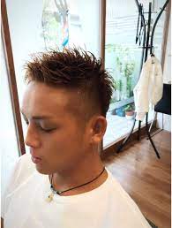 主役級アップバング遊び心のあるワイルドボウズ l005897597 ヘアーメイク ヤマカワ hair make yamakawa のヘアカタログ ホットペッパービューティー メンズヘアカット 髪型 メンズ ヘアスタイル