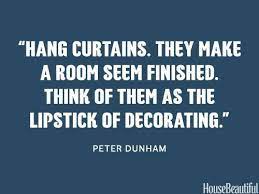 Lace curtains can also be paired with heavier fabrics. 101 Decorating Secrets Interior Design Quotes Beautiful Interior Design Top Interior Designers