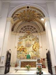Santuario Della Madonna Del Divino Amore Roma In 2020 Church Interior Church Altar