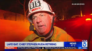 LAFD Battalion Chief Stephen Ruda is Retiring