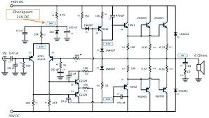 120w Power Amplifier Power Supply Schematic Design Power Amplifiers Audio Amplifier Hifi Amplifier